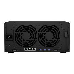 Servidor NAS de escritorio con 8 bahías, expansible a 18 bahías, hasta 256 tb, 4gb de RAM