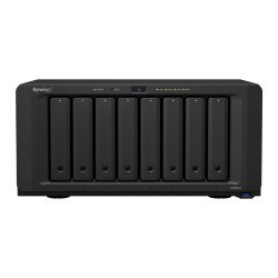 Servidor NAS de escritorio con 8 bahías, expansible a 18 bahías, hasta 256 tb, 4gb de RAM