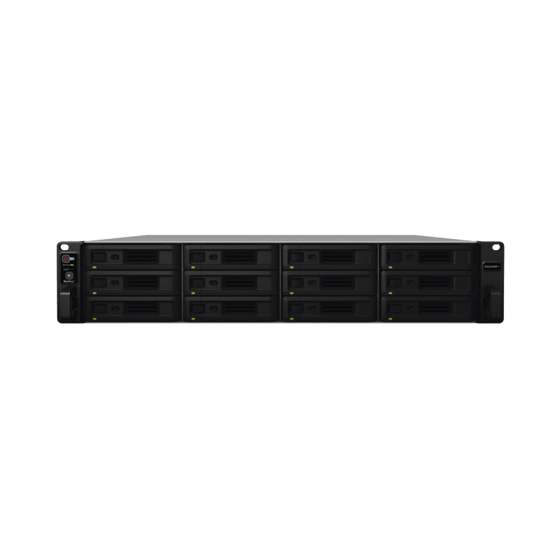 Servidor NAS para rack de 12 bahías, Expandible a 24 bahías