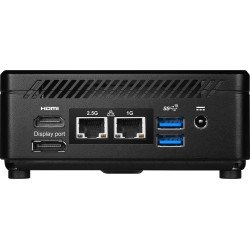 Mini pc MSI cubi Core i3-1215u hasta 4.4 GHz, 6 Cores 2p4e, 2x soDIMM DDR4 2666MHz, HDMI, DP, Thunderbolt 4, 2x USB 3.2, dual LA