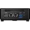 Mini pc MSI cubi Core i3-1215u hasta 4.4 GHz, 6 Cores 2p4e, 2x soDIMM DDR4 2666MHz, HDMI, DP, Thunderbolt 4, 2x USB 3.2, dual LA