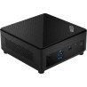 Mini pc MSI cubi Core i3-1215u hasta 4.4 GHz, 6 Cores 2p4e, 2x soDIMM DDR4 2666MHz, HDMI, DP, Thunderbolt 4, 2x USB 3.2, dual LA