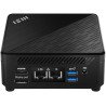 Mini pc MSI cubi Core i3-1215u hasta 4.4 GHz, 6 Cores 2p4e, 2x soDIMM DDR4 2666MHz, HDMI, DP, Thunderbolt 4, 2x USB 3.2, dual LA
