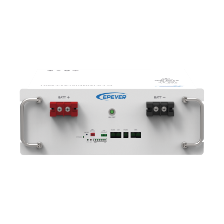 Batería de Litio LiFePO4 51.2Vcc, 5.12Kwh, Rack 4UR para Montaje en Ra