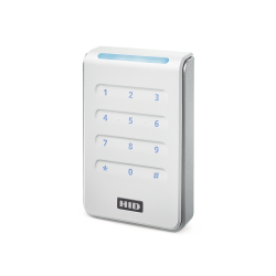 Lector R40 con TECLADO SIGNO WHITE Estándar Multitecnología, 40KNWS-00-000000, Garantía de Por Vida, Pigtail/Wiegand & OSDP