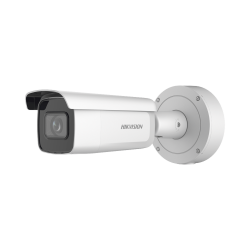 Cámara Bala IP 4 Megapixel, Lente Mot. 7 a 35 mm, 80 mts IR EXIR, Exterior IP67, IK10, WDR 120 dB, PoE +, MicroSD, 4 Analíticos: