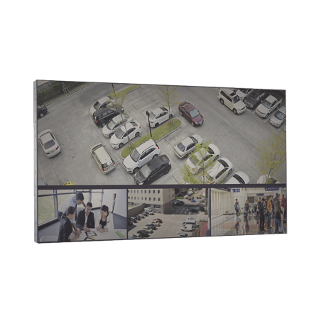 Pantalla LCD 55" para Videowall, Entrada HDMI - VGA - DVI - DP, Monitor Robusto, Bisel Delgado (3.5 mm), Daisy Chain (Conexion e
