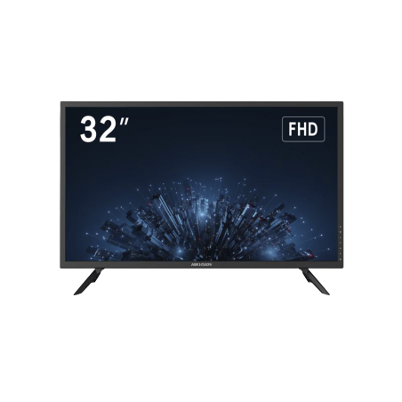 Monitor LED 32", 2 Altavoces Potentes, Ángulo de Visión 178°, Entradas HDMI y VGA, Uso 24-7, Montaje VESA (100 X 100), Calibraci