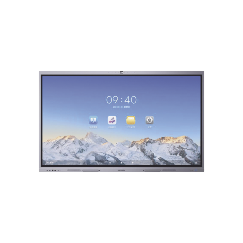 Pantalla Interactiva Touch de 65" Android 13 (Actualizable a Android 14), Certificado EDLA, Cámara Web 8 MP, Resolución 4K, Boci