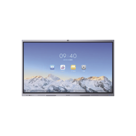 Pantalla Interactiva Touch de 65" Android 13 (Actualizable a Android 14), Certificado EDLA, Cámara Web 8 MP, Resolución 4K, Boci