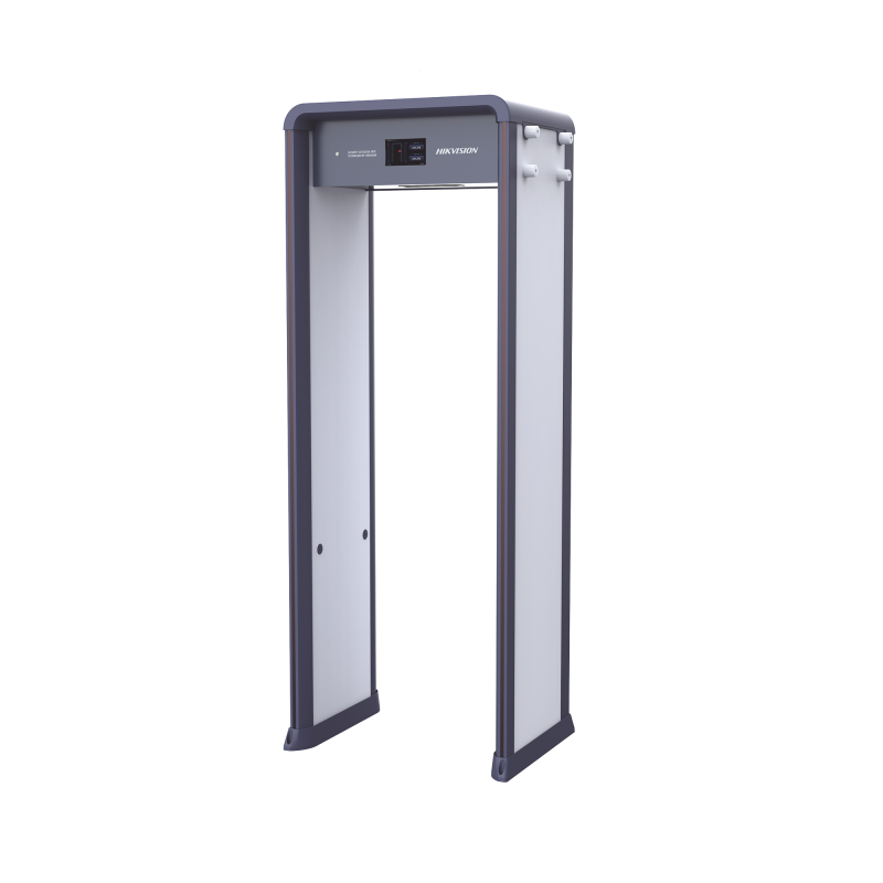 Arco Detector de Metales de 33 Zonas con Pantalla LCD de 7", Conteo de