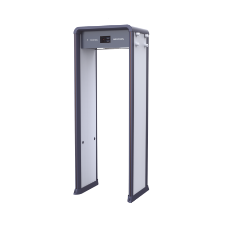 Arco Detector de Metales de 33 Zonas con Pantalla LCD de 7", Conteo de