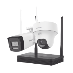 Kit IP Inalámbrico 2 Megapíxel, NVS 4 Canales, 1 Cámara Bala Exterior 