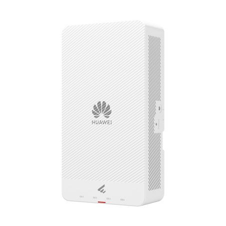 Punto de Acceso Wi-Fi 6, 2.975 Gbps, MU-MIMO 2x2:2, 1 Puerto 10/100/1000 Mbps (PoE In), 4 Puertos 10/100/1000 Mbps LAN, Smart An