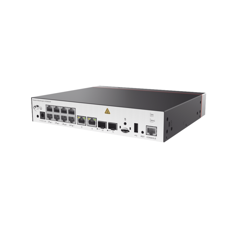 Firewall HUAWEI Ideal para PyMES Empresas: 1 Año Gratis de Seguridad Total (Antivirus, IPS y Filtrado Web), Soporta SD-WAN y Nub