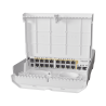 Switch administrable Sistema Operativo Dual, 16 puertos c/PoE, 2 puertos 10G SFP+ para Exterior (netPower 16P)