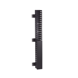 Organizador Vertical IN-Cabinet, Sencillo (Solo Frontal), Para Uso Con Gabinetes Panduit, Montaje Frontal en Riel de Rack, 40 UR