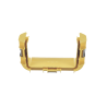 Unión Recta "Cople", Para Canaleta FiberRunner™ 6X4, Color Amarillo