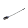 Patch Cord Cat6A, Diámetro Reducido 28 AWG, Blindado S/FTP, CM/LS0H, 1 m, Color Gris