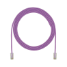 Cable de Parcheo UTP Cat6A, CM/LSZH, Diámetro Reducido (28AWG), Color Violeta, 3ft
