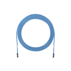 Cable de Zona U/UTP Cat6A, Con Plug Modular en Cada Extremo, Conductor 23 AWG Sólido, CMP (Plenum), 100 ft, Color Azul