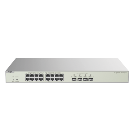Switch Multi-Gigabit PoE++ hasta 370W, Capa 2 con 4 Puertos 2.5G (90W), 12 Puertos 2.5G (30W) y 4 Uplink SFP+ 10G , Administrabl