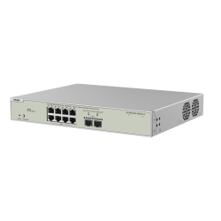 Switch Multi-Gigabit PoE+ Capa 2 con 8 Puertos 2.5G PoE+ hasta 240W y 2 Uplink SFP+ 10G ,Administrable Cloud, Diseñado Para Acce