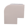 Esquinero Exterior Color Blanco de PVC Auto Extinguible, Para Canaleta TMK-4577 Esquinero Exterior Color Blanco de PVC Auto Extinguible, Para Canaleta TMK-4577