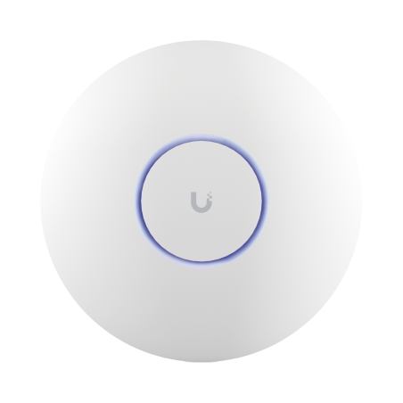Access Point UniFi WiFi 7 Pro soporta 6 GHz, para interior en techo, 6 streams totales, MU-MIMO 2x2 en cada banda, tribanda, pue