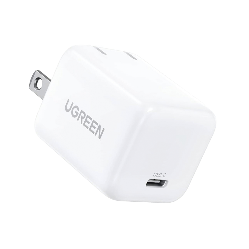 Cargador Mini de 20W Serie Nexode, 1 USB-C, Carga Rápida, Tecnología GaN II, PD3.0/QC4.0/QC3.0, QC2.0 /QC1.0 AFC, FCP, BC1.2, Ap