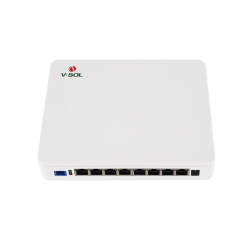 ONU Dual EPON/GPON, 8 Puertos PoE 802.3at Gigabit, Wi-Fi Doble banda 2