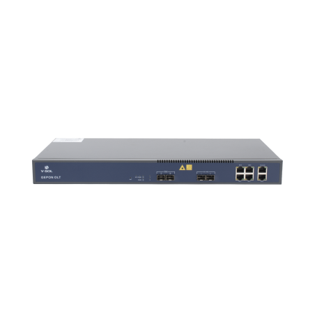OLT de 2 puertos EPON con 6 puertos Uplink (4 puertos Gigabit Ethernet