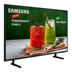 Pantalla publicitaria LED Profesional de 65", UHD 4K (3840x2160p), Entradas de Video HDMI, Bocinas Integradas de 10 W