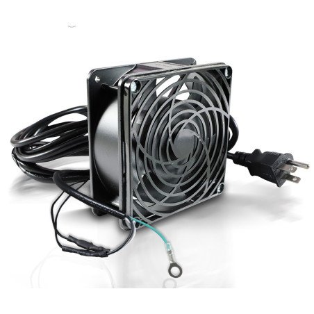 Ventilador Enson, 120 x 120 mm, 110 VCA, con cable y clavija para gabi