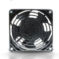 Ventilador Enson, 120 x 120 mm, 110 VCA, con cable y clavija para gabi
