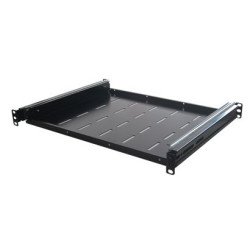 Charola corrediza Enson ENS-RTM1, fijación a cuatro puntos, ventilada, de 1 unidad de rack