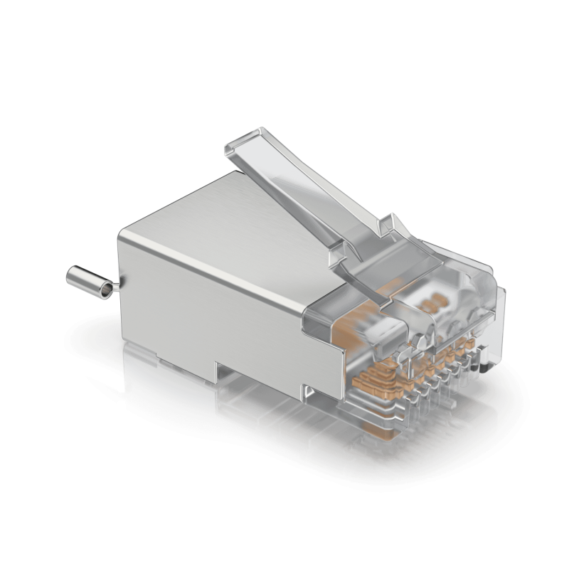 Conector UISP- Plug RJ45 para Cable FTP/STP Categoría 5E - Blindado