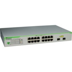 Switch Allied Telesis AT-GS950/16PS, No administrado, Gigabit Ethernet (10/100/1000), Full dúplex, PoE