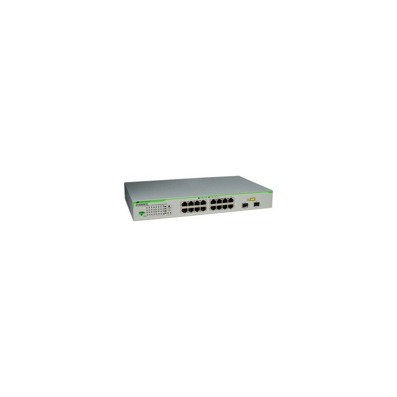 Switch Allied Telesis AT-GS950/16PS, No administrado, Gigabit Ethernet (10/100/1000), Full dúplex, PoE