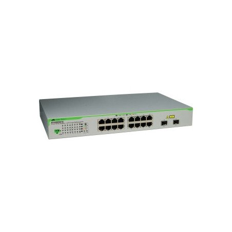 Switch Allied Telesis AT-GS950/16PS, No administrado, Gigabit Ethernet (10/100/1000), Full dúplex, PoE