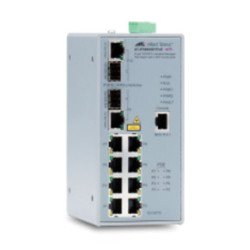 Switch Industrial PoE Administrable de 8 Puertos 10/100 Mbps + 2 Puertos SFP Combo, 120 W