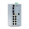 Switch Industrial PoE Administrable de 8 Puertos 10/100 Mbps + 2 Puertos SFP Combo, 120 W Switch Industrial PoE Administrable de 8 Puertos 10/100 Mbps + 2 Puertos SFP Combo, 120 W