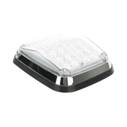 Luz de advertencia de 8 x 6", color claro, sae, IP67, ideal para ambul