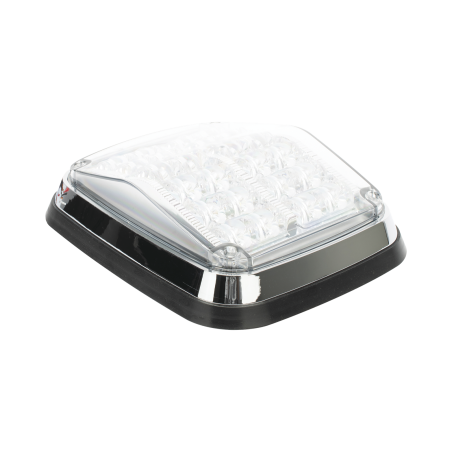 Luz de advertencia de 8 x 6", color claro, sae, IP67, ideal para ambul