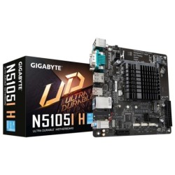 T. madre con procesador integrado Gigabyte GA-N5105I H (D), Intel, Intel® Celeron®, N5105, admite hasta 16 GB DDR4-SDRAM SO-DIMM