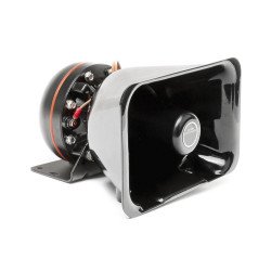 Bocina de uso rudo, de 100 w, alto rendimiento y base en aluminio, 8 ohm de impedancia