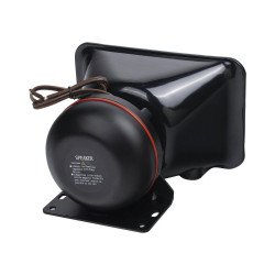 Bocina de uso rudo, de 100 w, alto rendimiento y base en aluminio, 8 ohm de impedancia