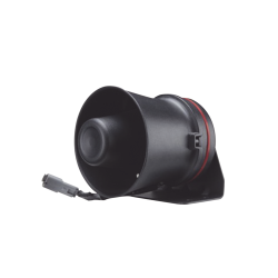 Bocina de uso rudo para motocicleta de 100 w, alto rendimiento y base en aluminio, 8 ohm de impedancia