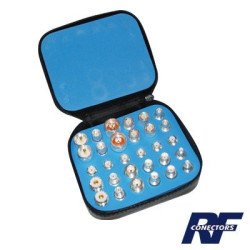Kit Universal de Adaptadores UNIDAPT de 30 piezas en Chapa de Plata co
