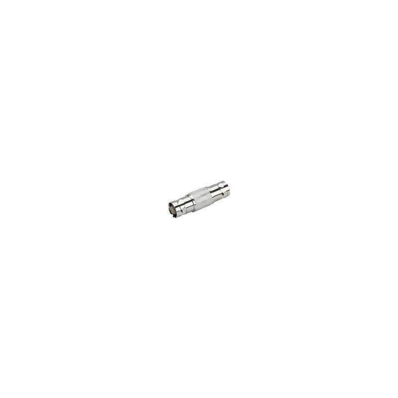 Adaptador barril de BNC hembra a BNC hembra, 50 Ohm, 32 mm